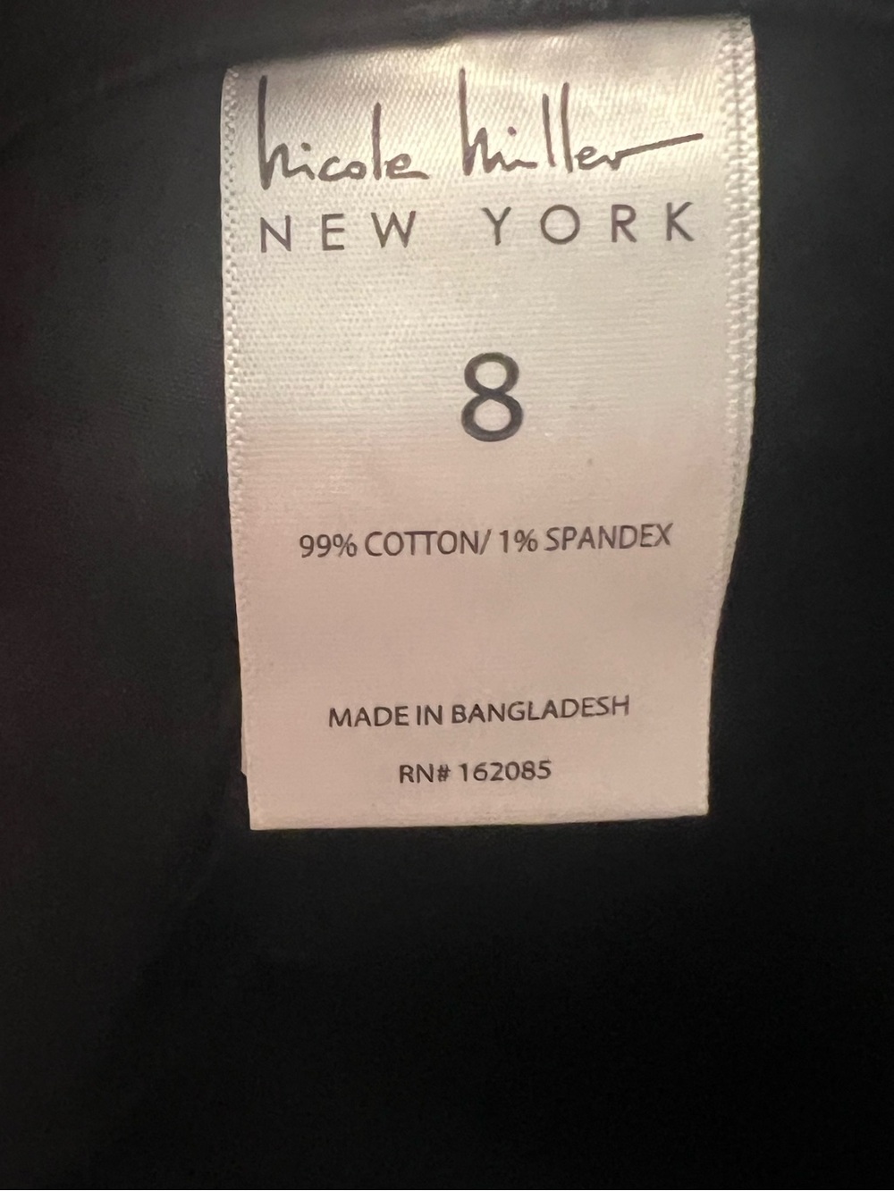 Nicole Miller Soho high rise wide leg crepes jeans size 8 (U107) - Picture 7 of 10